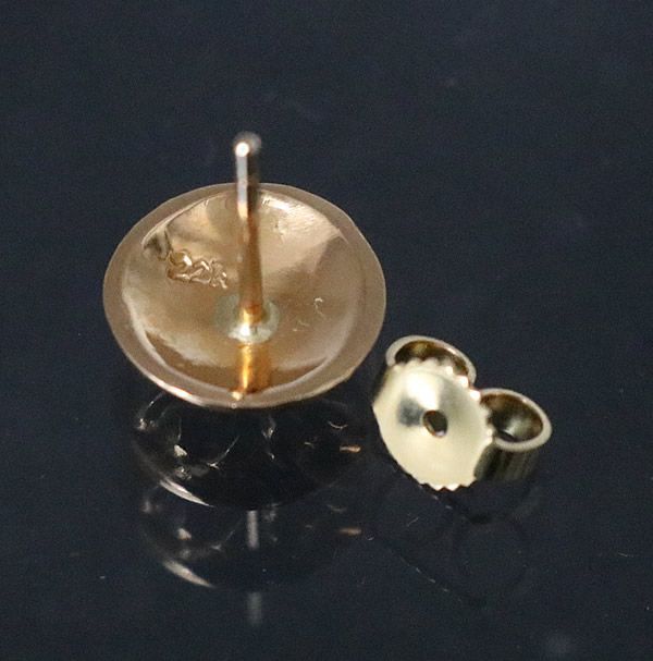 クロムハーツピアス22K クロスボール ダイヤ クロムハーツクロスボールスタッドwithダイヤモンド（ピアス