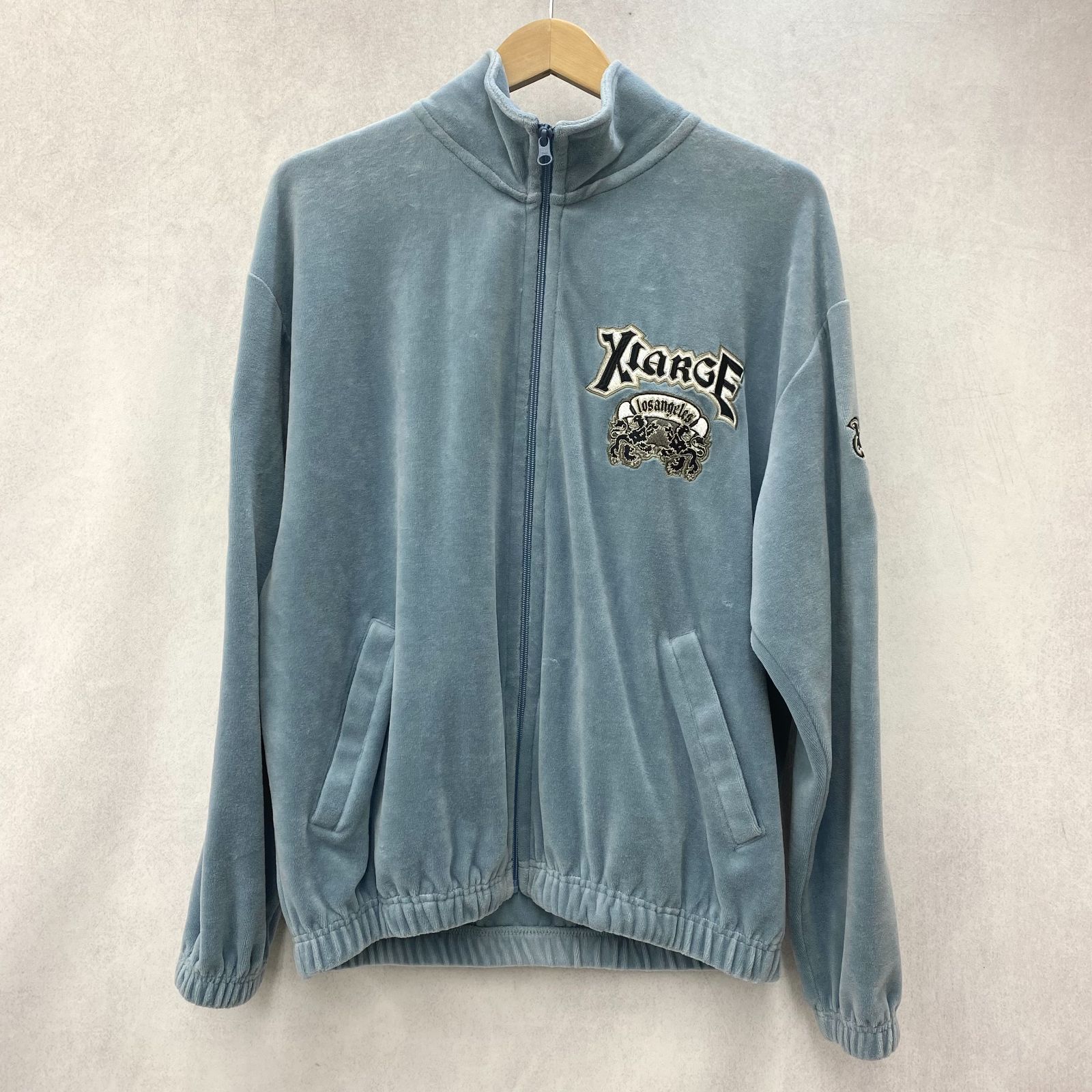 XLARGE × AVIREX エクストララージ アヴィレックス VELOR STAND ZIP 