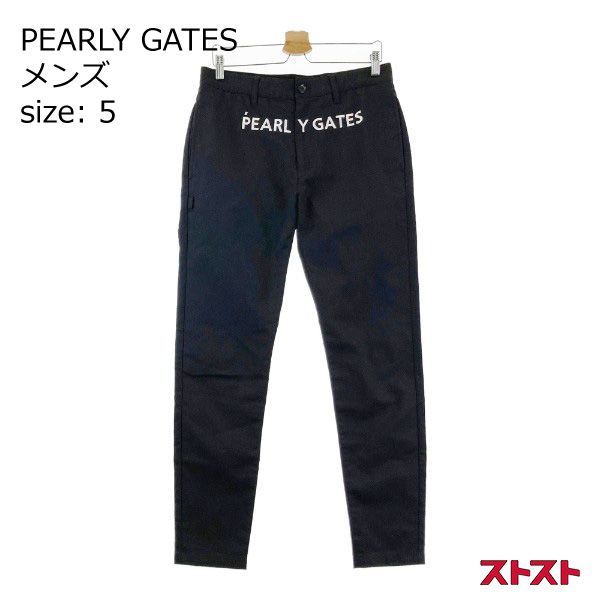 PEARLY GATES パーリーゲイツ 30周年 パンツ ブラック系 5 PEARLY