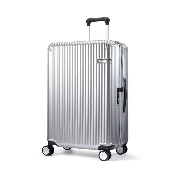 エム エス シーSWISS MILITARY SOGLIO ソーリオ スーツケース 83L メタリックシルバー SM-I226 SILVER1台