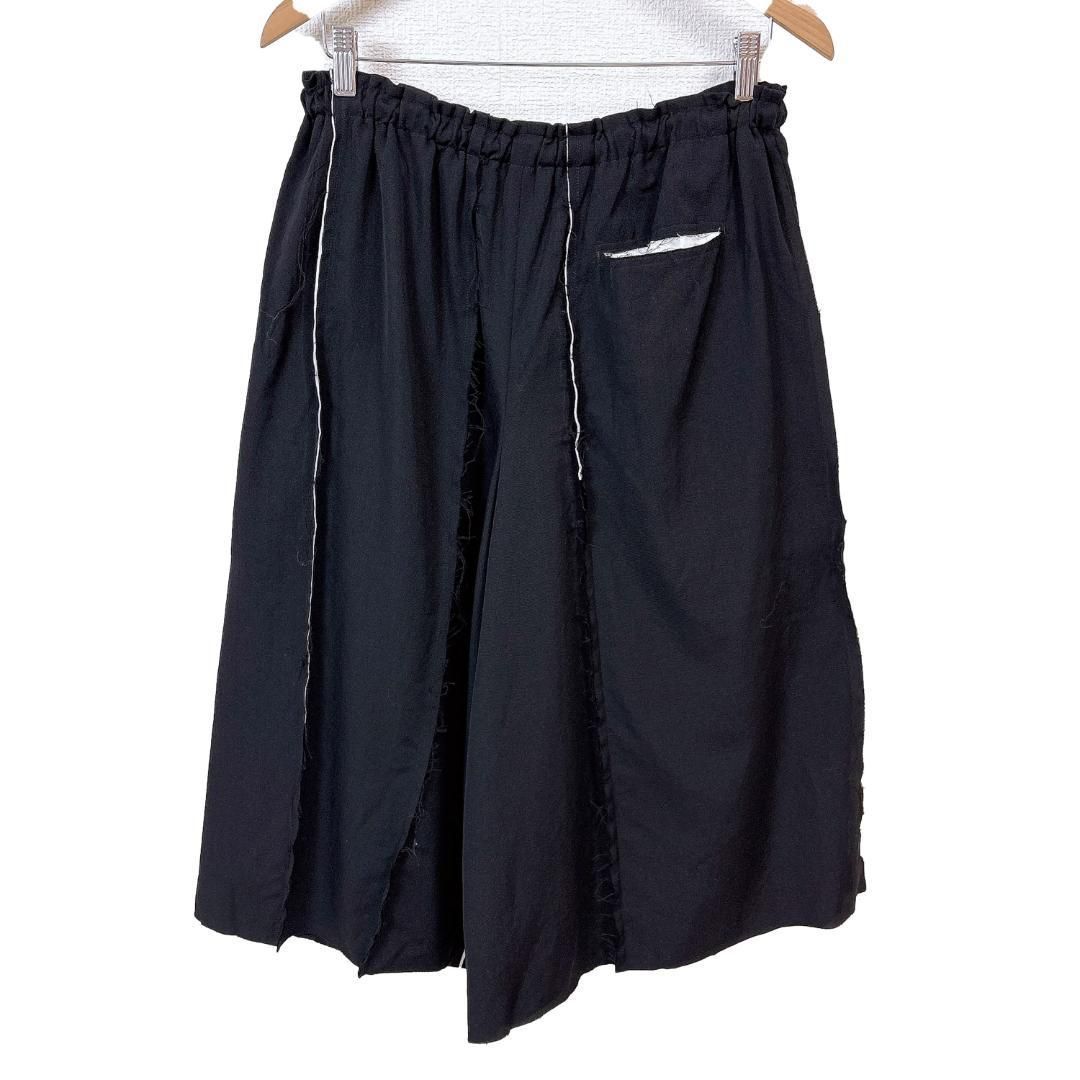 ビーヨウジヤマモト ガウチョワイドパンツ ウエストゴム 1