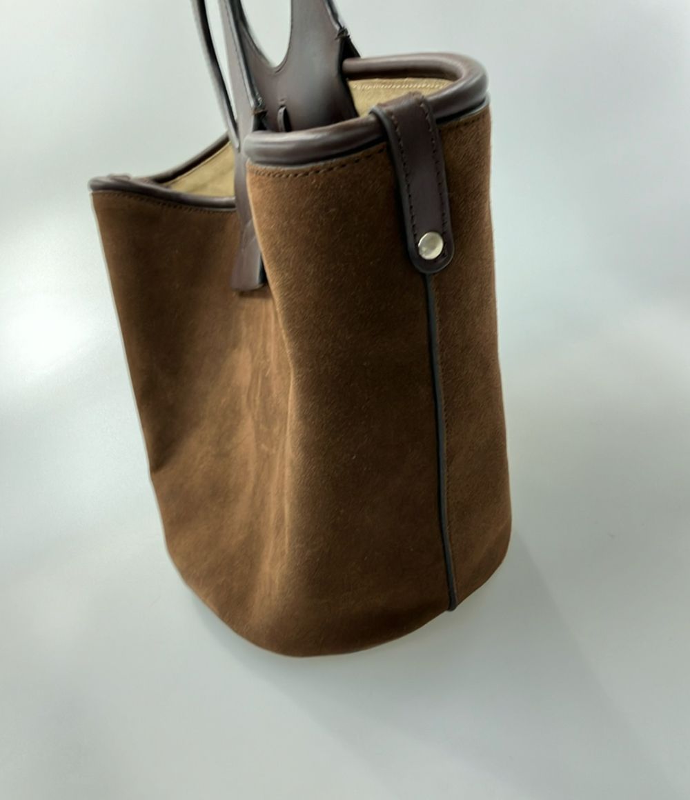 ヘリュー 2way スエードトートバッグ ショルダーバッグ 肩掛け  