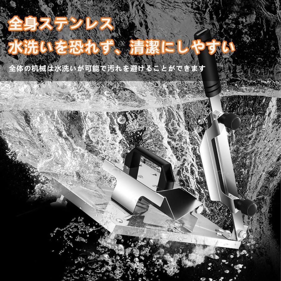 手動冷凍肉スライサー