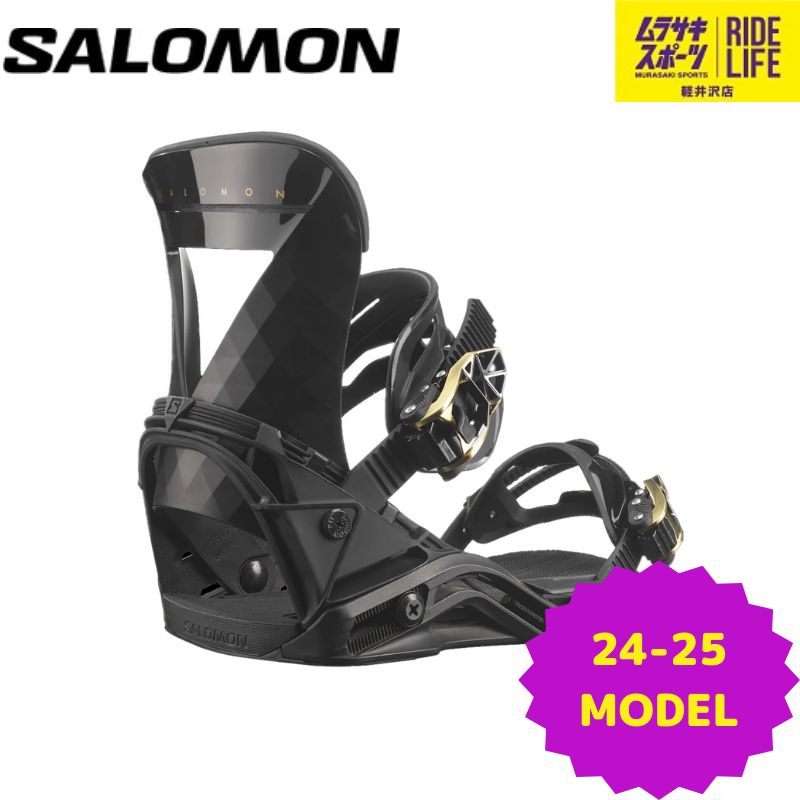 24-25 SALOMON MIRAGE Sサイズ BLACK ムラスポ公式】SALOMON サロモン MIRAGE（ブラック） Sサイズ 24