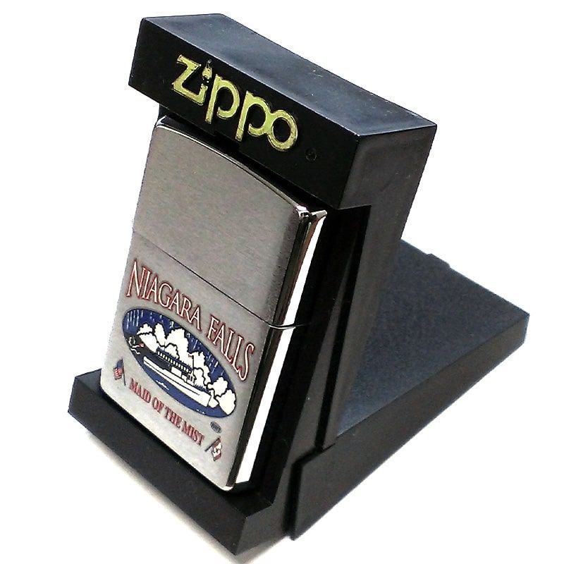 ZIPPO ライター カナダ製 2001年製 ナイアガラの滝 オンタリオ製 廃盤