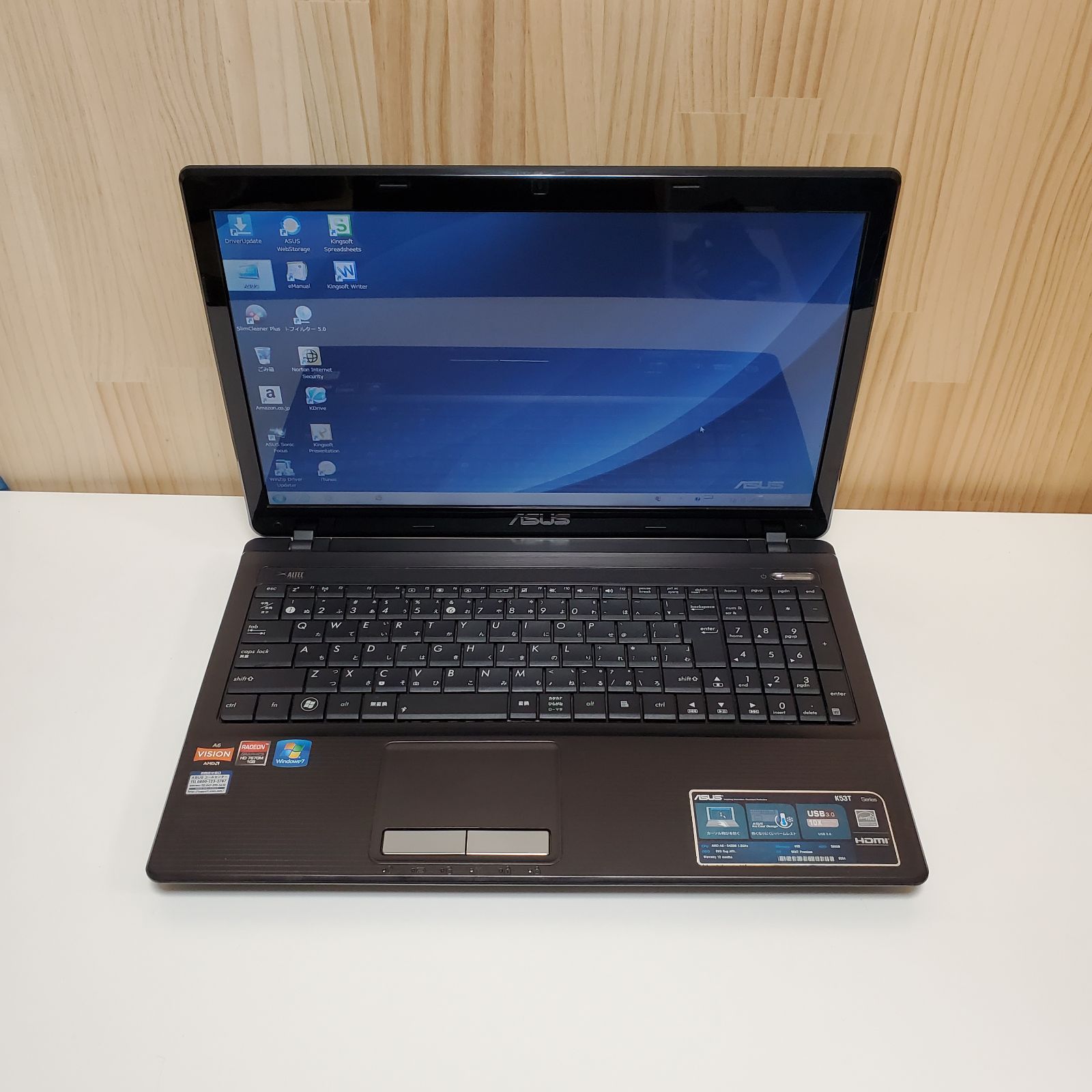 ASUS K53TK-SX0A6 ノートパソコン - メルカリ