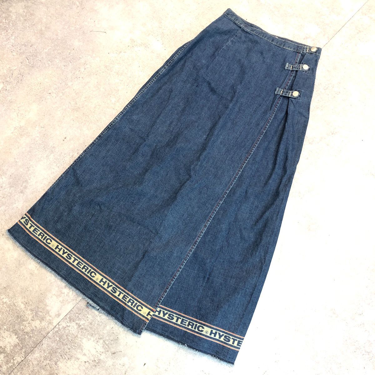 HYSTERIC GLAMOUR ヒステリックグラマー DENIM SKIRT デニム ロング