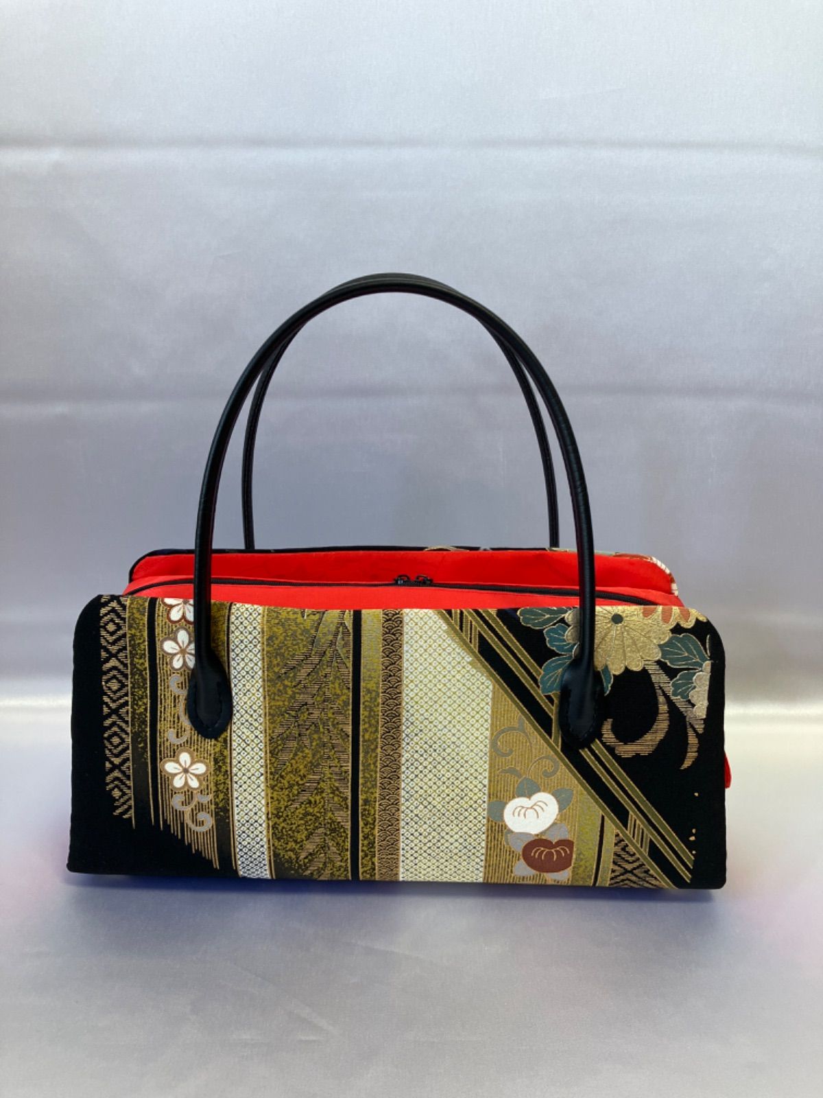 クリームシルバー　利休バック PUMA プーマ 1976 マイクロ グリップバッグ 1L Micro Grip Bag