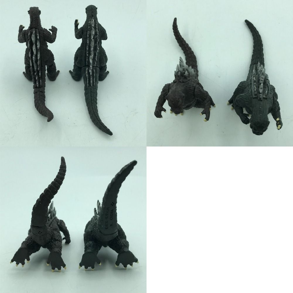 ゴジラフィギュア 2体セット ブラック