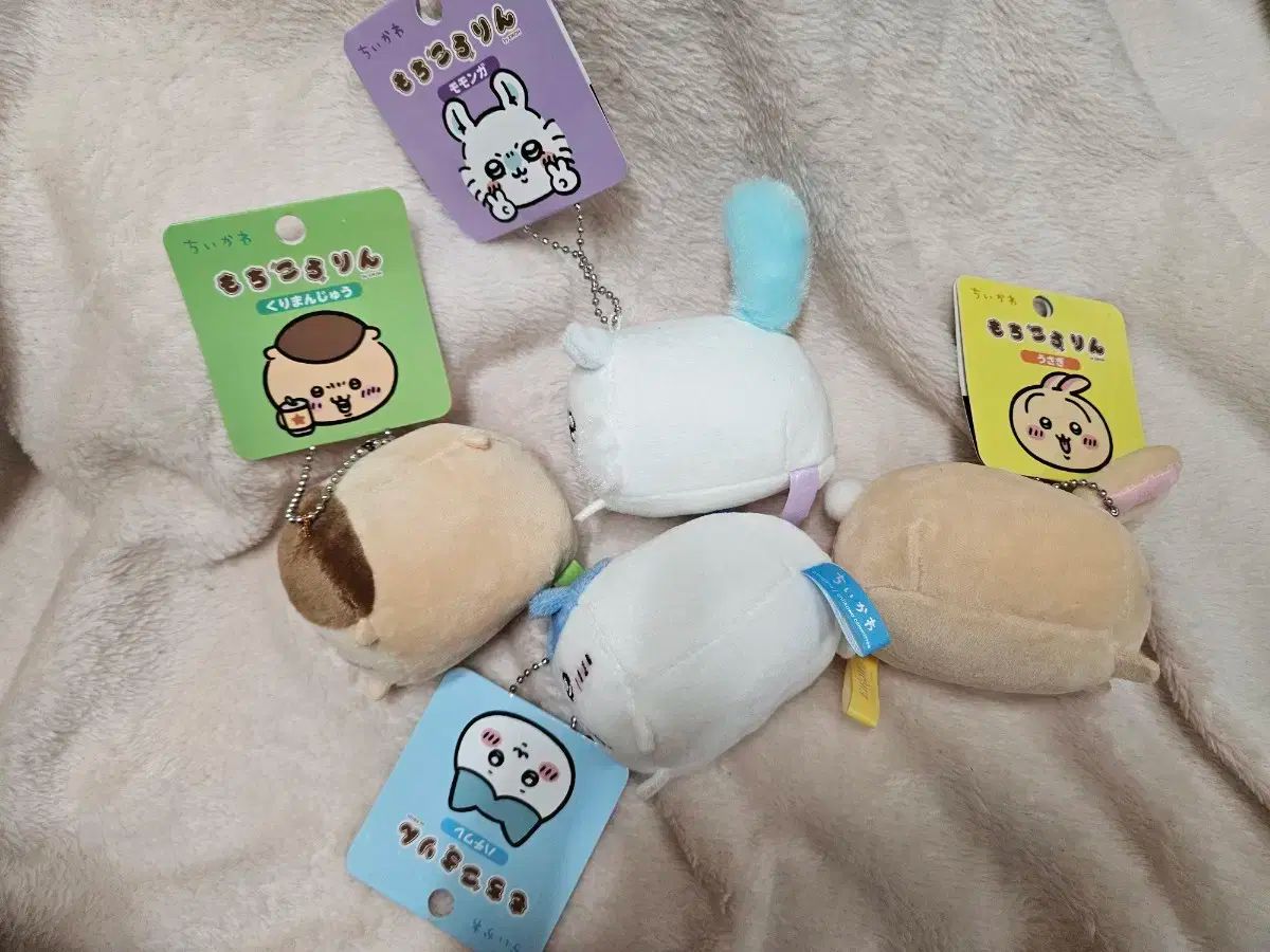 ちいかわ もちころりん ハチワレ うさぎ 栗まんじゅう モモンガ