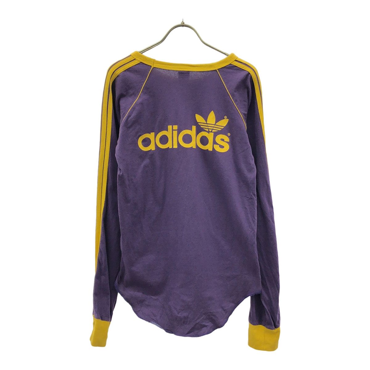 adidas アディダス 80s オールド トレフォイルロゴ ロゴプリント 長袖 