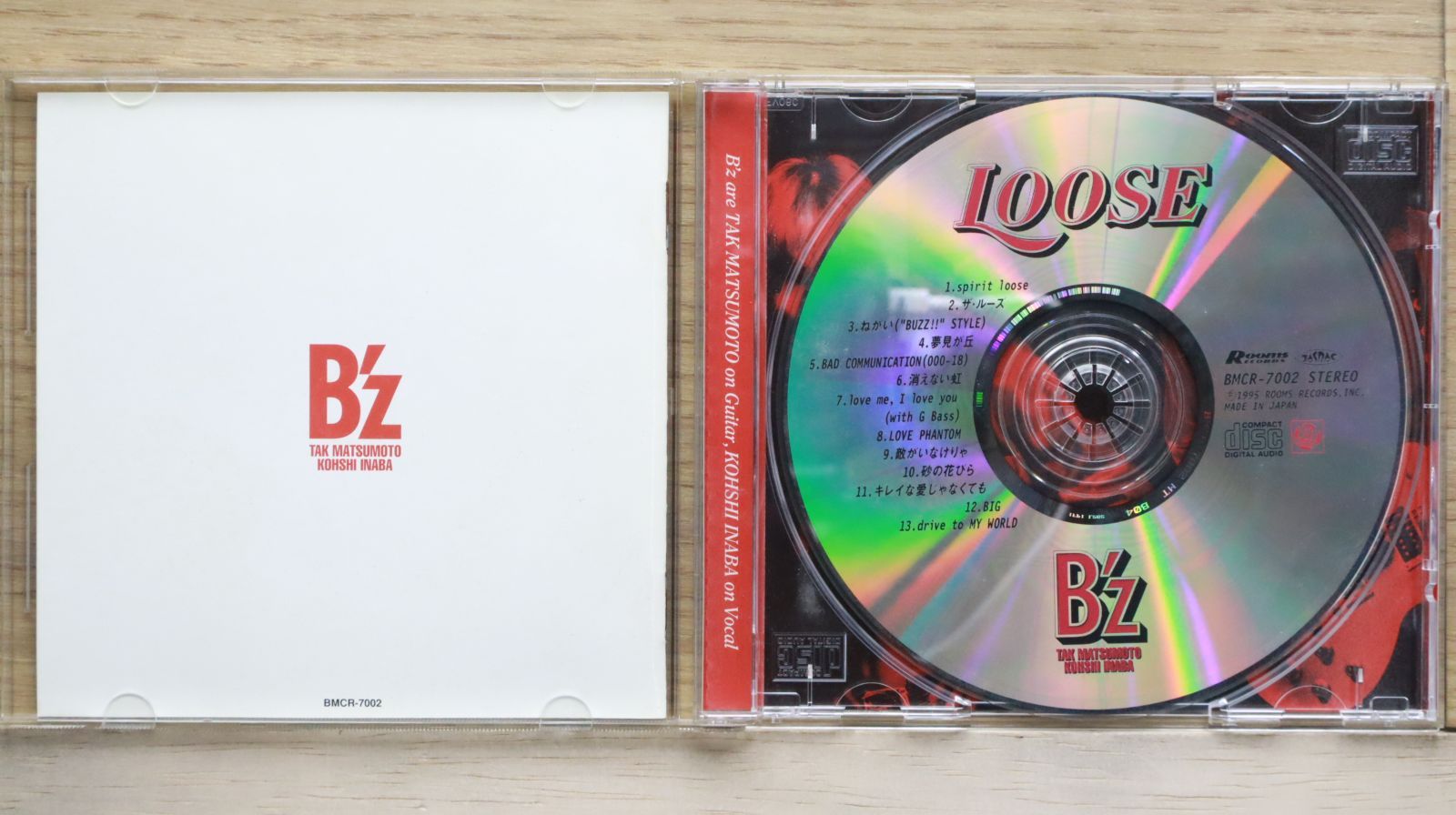 国内盤CD☆ビーズ/B'z□ LOOSE □4938068100805/BMCR7002【国内