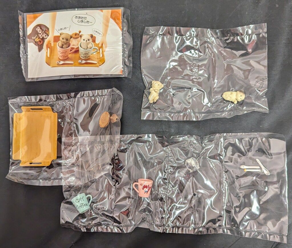 リーメント ぷちねこ日記 1.ねこカフェオレとミルクティー