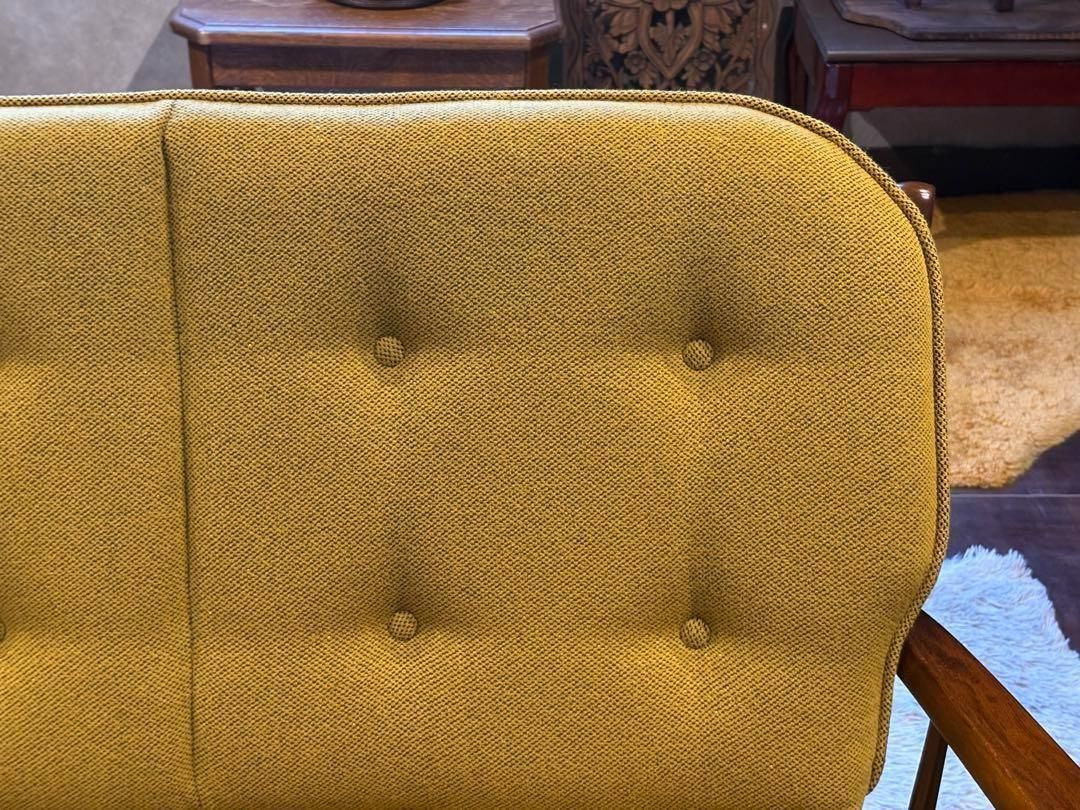 希少　尾州生地　リメイク　カリモク　3人用ソファ　クラシック　コロニアル　SRZ 希少 尾州生地 リメイク カリモク 3人用ソファ クラシック コロニアル