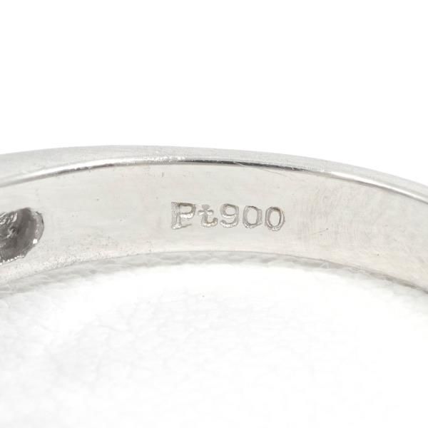 PT900 リング 指輪 14号 ダイヤ 0.72 カード鑑別書 総重量約6.4g ...