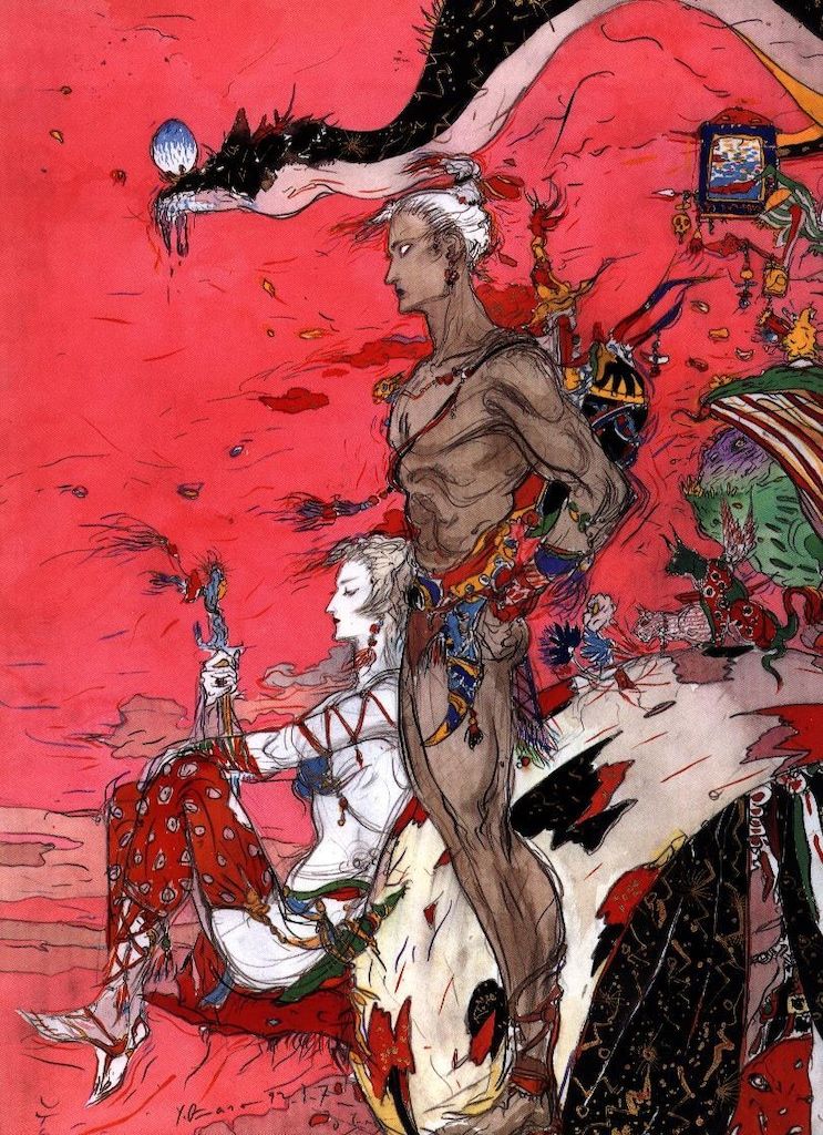 ファースト : 天野喜孝画集 帯付き 帯付・美品】[初版]天野喜孝画集