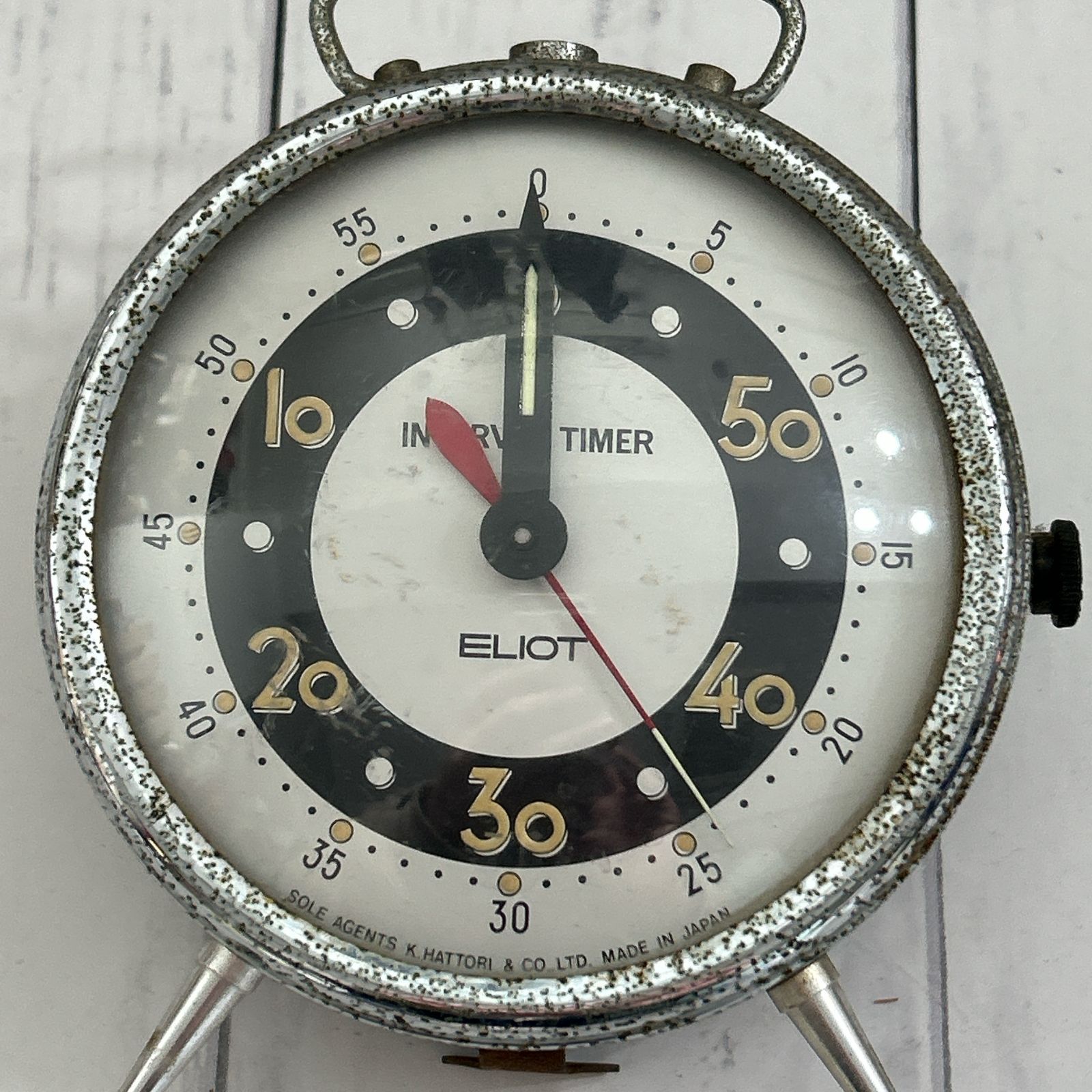 動作確認OK　ELIOT　エリオット　INTERVAL TIMER インターバルタイマー！当時物　アンティーク