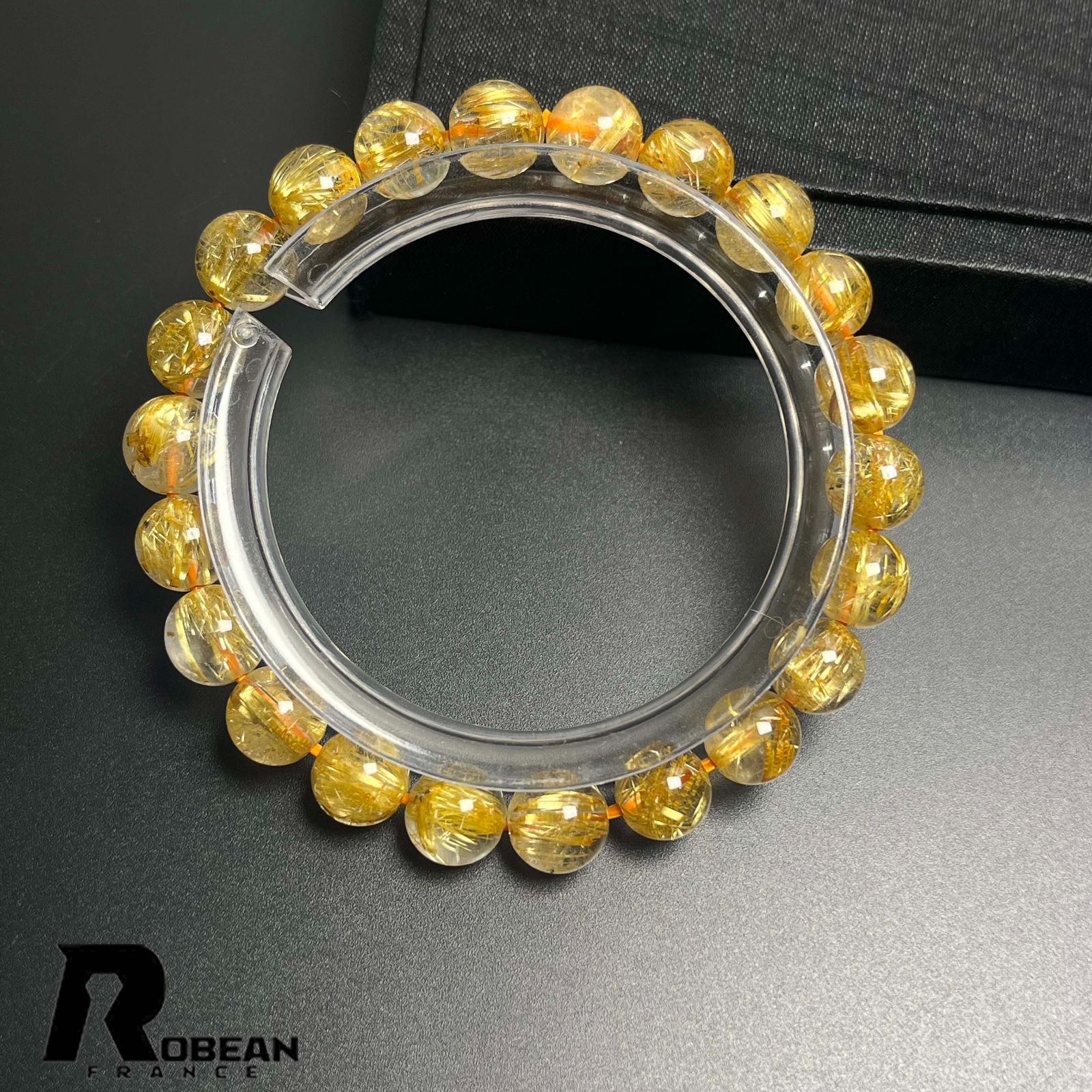 綺麗 EU製 定価20万円☆ROBEAN・極!極満針ルチルクォーツ