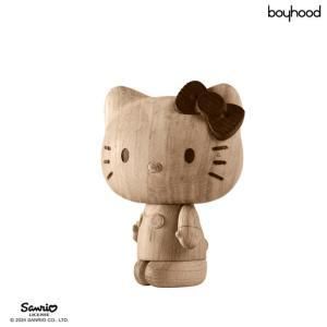 5営業日で発送 丸眞 boyhood サンリオ ハローキティ オブジェ Hello Kitty 木製 インテリア 3785004900