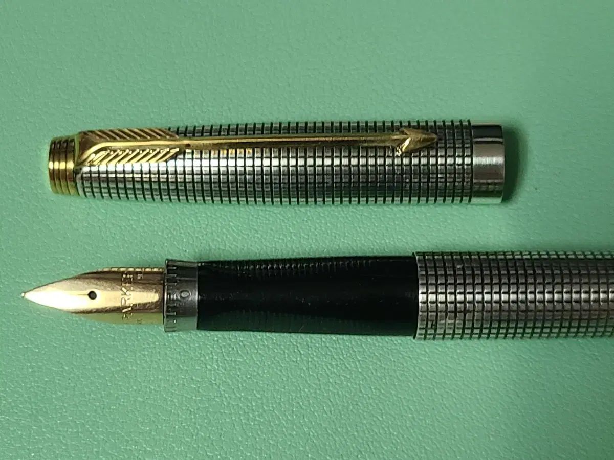 PARKER パーカー 75 万年筆 スターリングシルバー 14Kペン先 63 11
