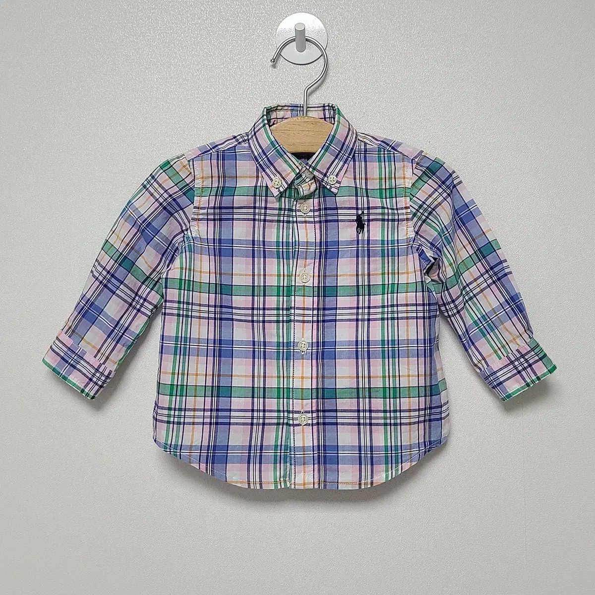【雷市場（ポンジャン）商品韓国直送】 ベビー 6m ポロ Ralph Lauren(ラルフローレン) シャツ no 12