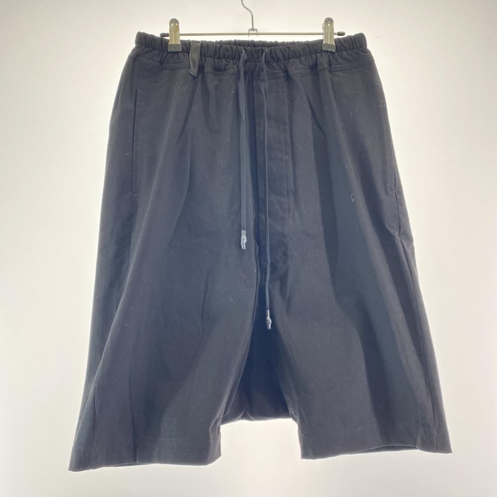 中古】ISAMU KATAYAMA BACKLASH サルエルショートパンツ ブラック