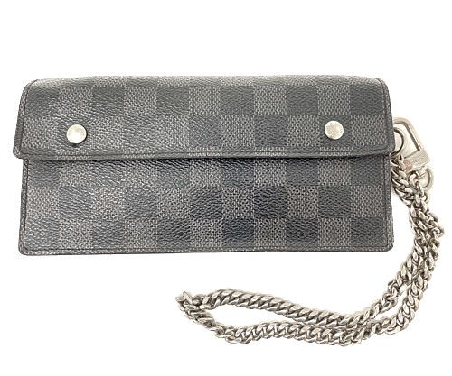 LOUIS VUITTON　ポルトフォイユ・アコルディオン　N60002　ダミエ 楽天市場】美品 LOUIS VUITTON ルイヴィトン ダミエ・グラ