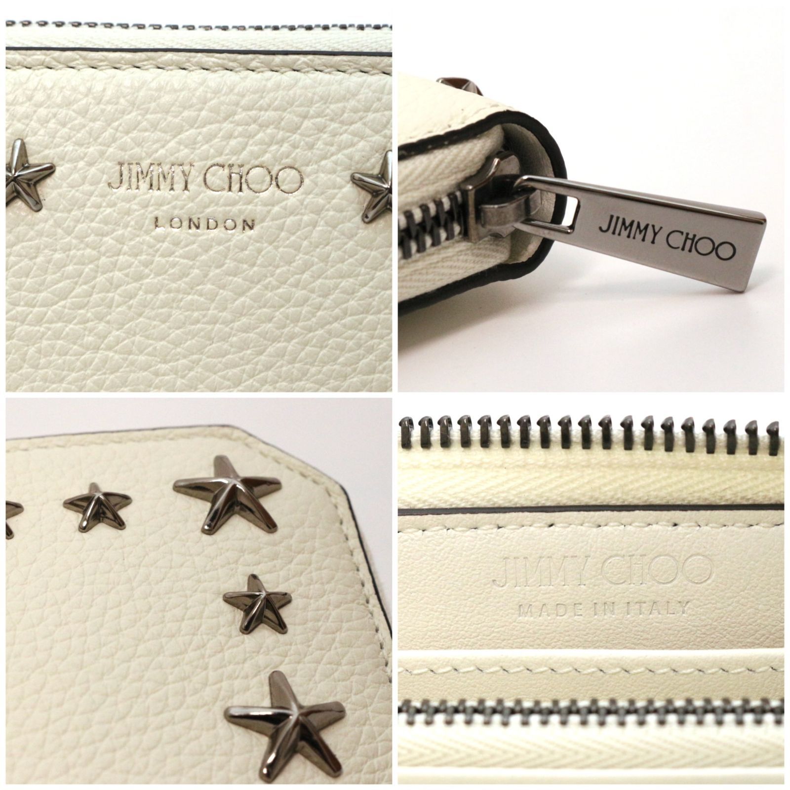 ジミー チュウ UUF211 長財布 ロングウォレット long wallet スター 星 