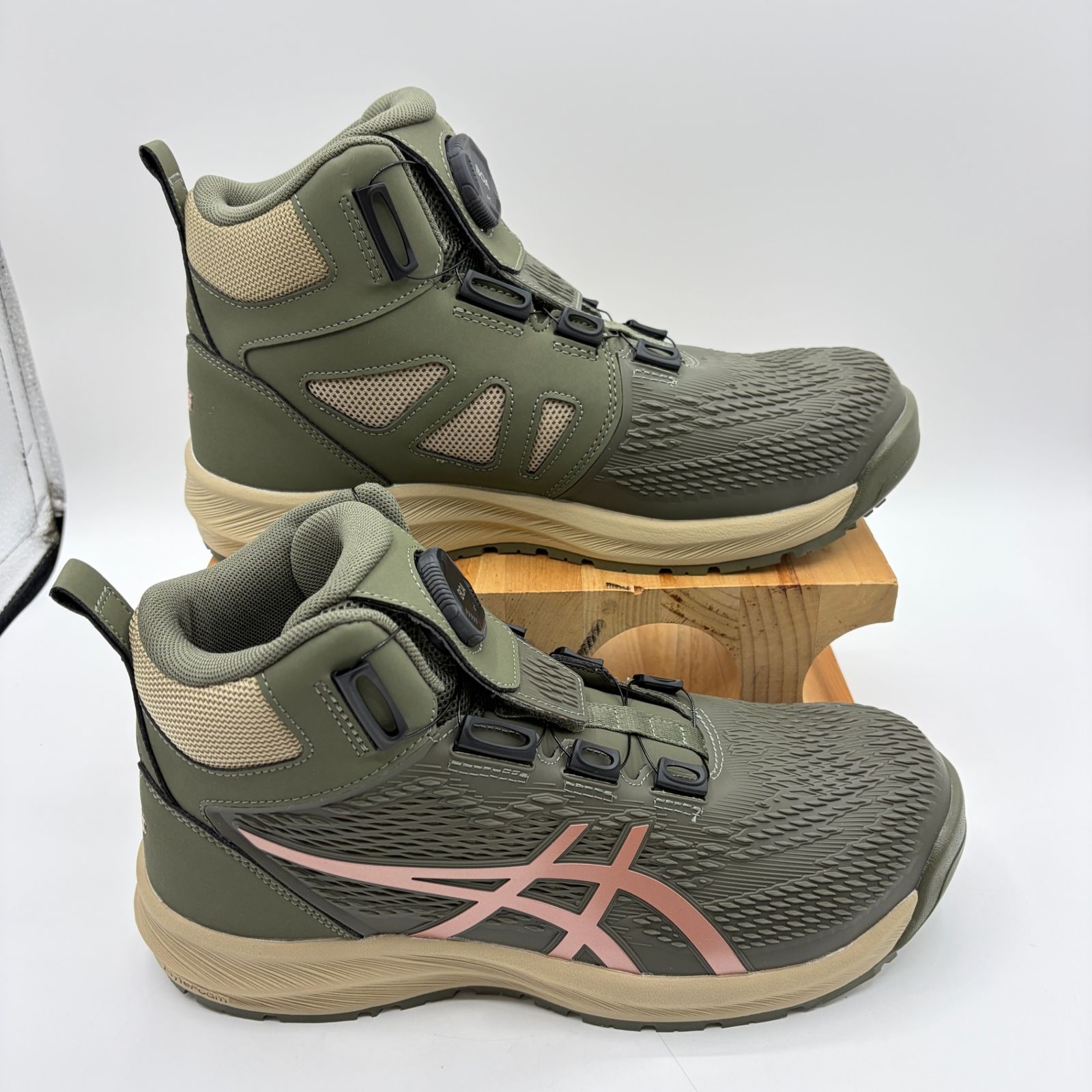 アシックス　安全靴　WINJOB CP122 BOA グリーン WINJOB® CP122 BOA｜安全靴 ワークシューズ｜ASICS