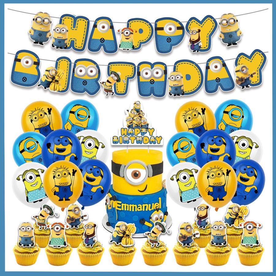 31 怪盗グルーのミニオン 風船 バルーン パーティー 誕生日 飾り付け