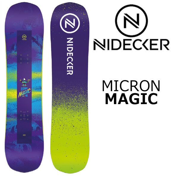 23-24 NIDECKER / ナイデッカー MICRON MAGIC マイクロンマジック キッズ ユース スノーボード 板 2024 型落ち