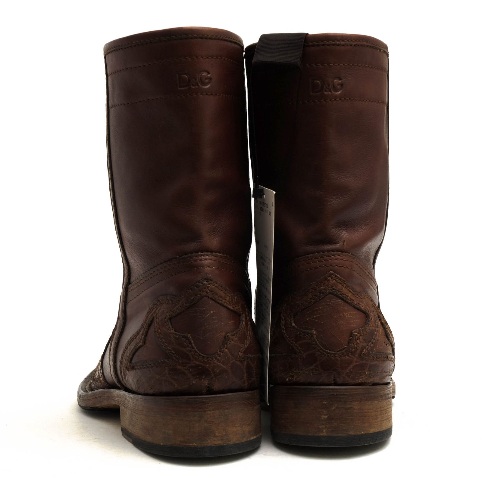 DOLCE & GABBANA ウエスタンブーツ 希少✨DOLCE&GABBANA ウエスタン