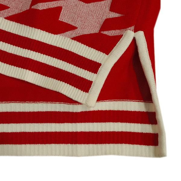 BIG千鳥柄 クルーネックニットベスト