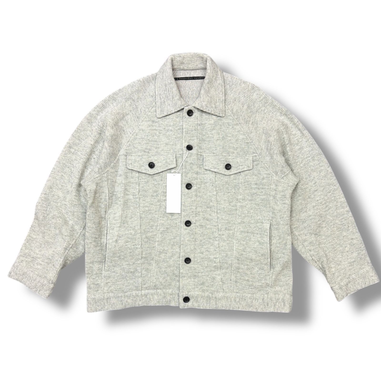 参考上代54780円 未使用品 my beautiful landlet 24AW WETER KNIT 