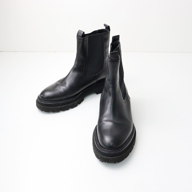 美品‼️イエナPASCUCCIパスクッチ別注チェルシー サイドゴアブーツ　ブラック IENA（イエナ）の「【PASCUCCI/パスクッチ】 別注チェルシー