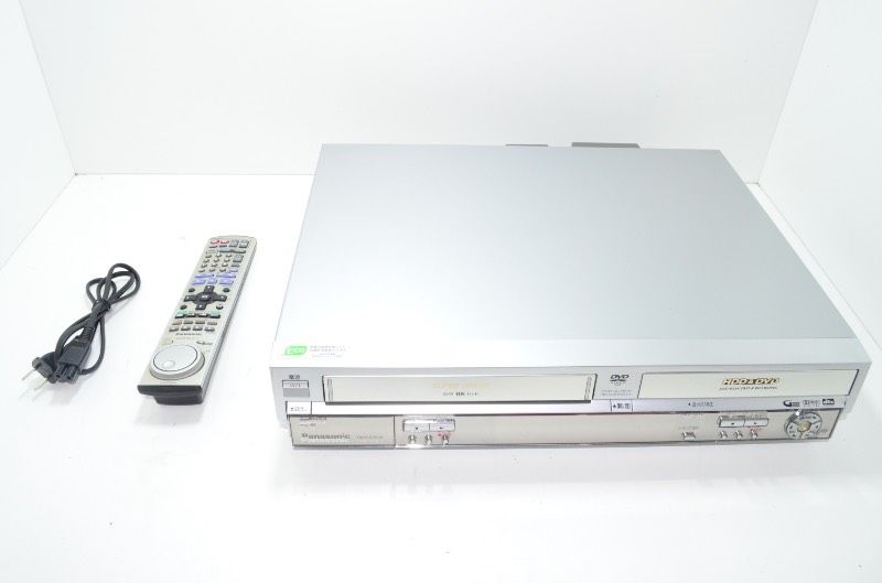 送料無料 パナソニック Panasonic DMR-E250V VHS一体型 HDD|DVDレコーダー ダビング対応 リモコン付き