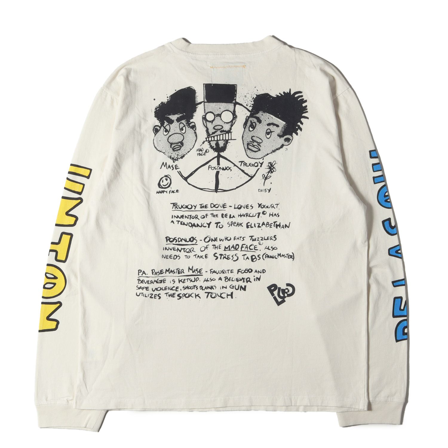 新品】UNION ユニオン Tシャツ クリーム サイズ:XXL | 24AW De La Soul