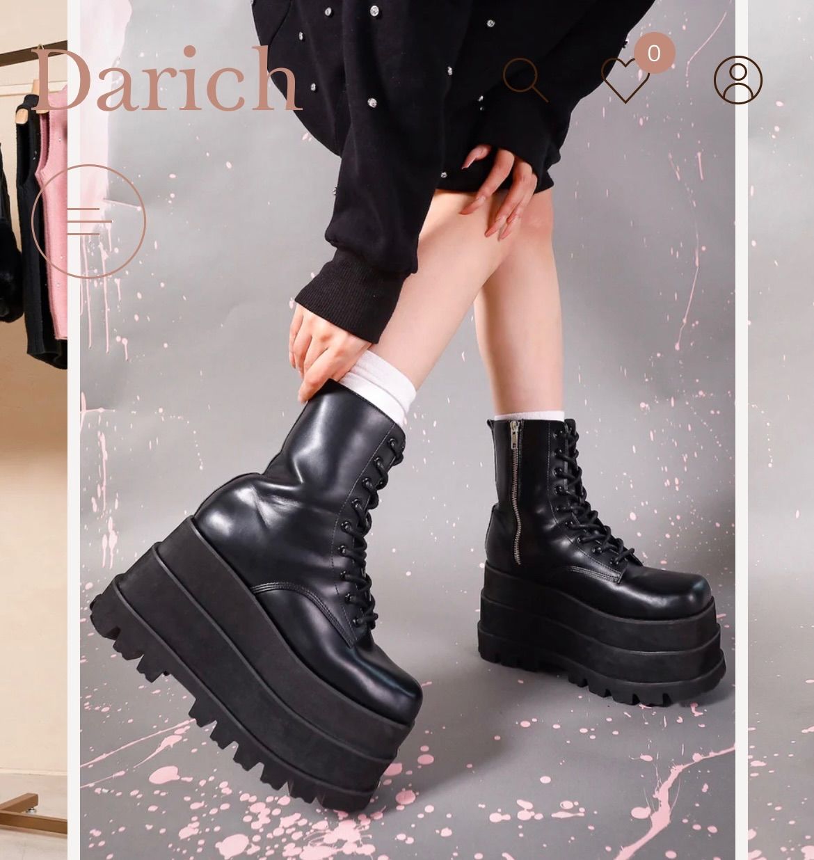 新品 即完売 レア Darich ダーリッチ ショートブーツ エンジニア 新品 即完売 レア Darich ダーリッチ ショートブーツ エンジニア