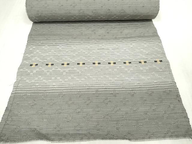 平和屋着物●袋帯　帯反物　紬地　花織　横段文　逸品　未使用　DAAS6579zzz 平和屋着物○袋帯 帯反物 紬地 花織 横段文 逸品 未使用 DAAS6579zzz