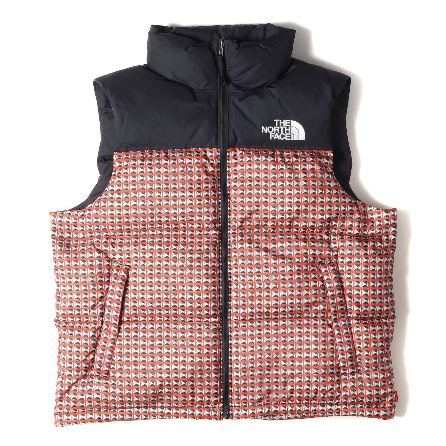 美品 Supreme シュプリーム THE NORTH FACE ノースフェイス スタッズ柄