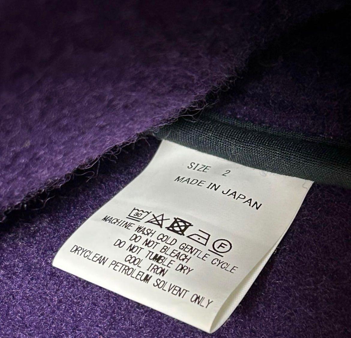 MARKAWARE ダッフルコート モンティコート パープル ピュアウール マーカウェア 品 KANDAIZUMI_COM