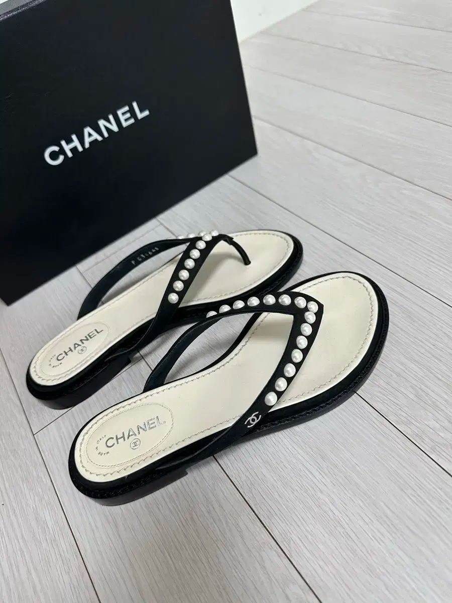 CHANEL(シャネル) カーフスキン サンダル 36 （ 225 ） - メルカリ