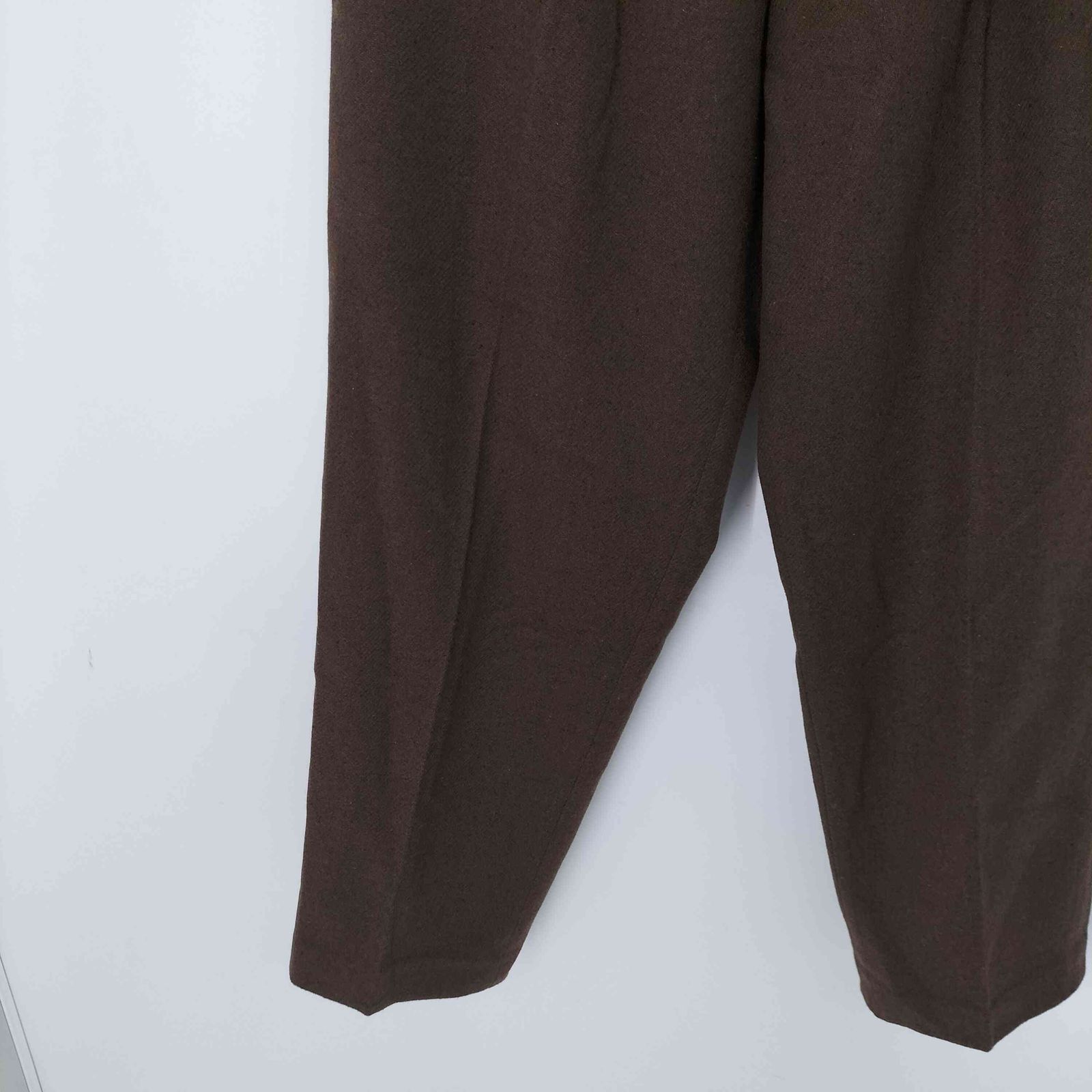 未使用品 muji labo カシミヤ混タックパンツ muji labo カシミヤ混タックパンツ - メルカリ