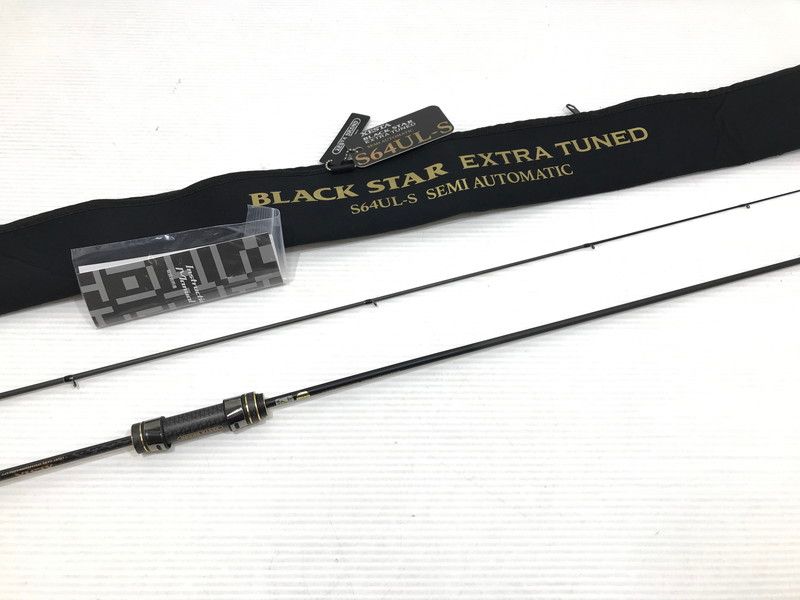 品 Xesta ゼスタ BLACK STAR EXTRA TUNED ブラックスターエクストラチューンド S64UL-S セミオートマチック 代金引換不可 佐川急便発送 釣り 釣り具 133-251003-yk-02-tag