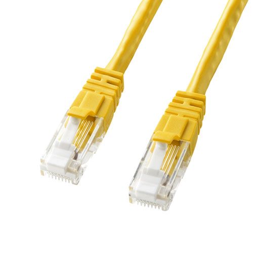 PC周辺機器 【新品】 【5個セット】 サンワサプライ つめ折れ防止カテゴリ6LANケーブル KB-T6TS-07YNX5