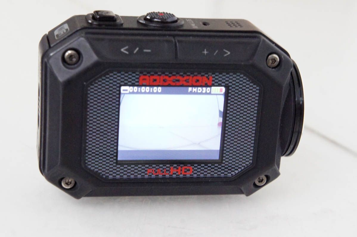 【中古】JVC Victorビクター ADIXXION 防水・防塵・耐衝撃・耐低温スポーツカム GC-XA2 アクションカム