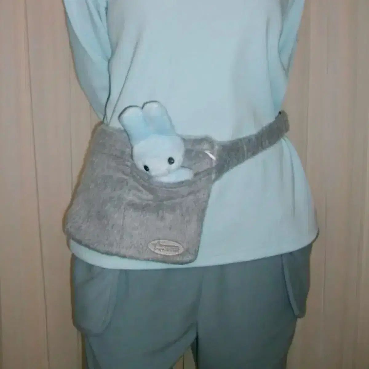 jichoi ウエストポーチ グレー jichoi ウエストポーチ グレー