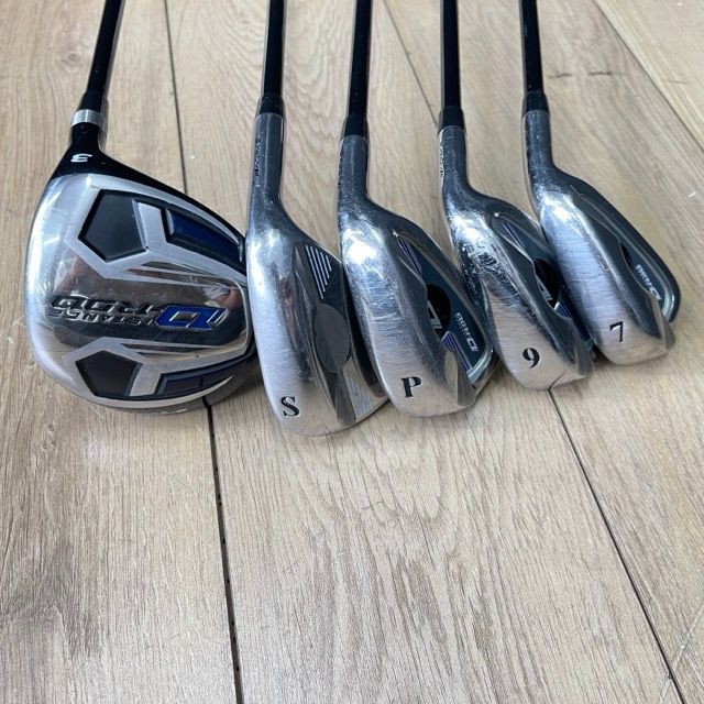 ゴルフクラブ 5点セット ウッド S P 9 7 WORKTEC D-ROD MakeProgress フレックスR ワークスゴルフ ディスタンスロッド/58747