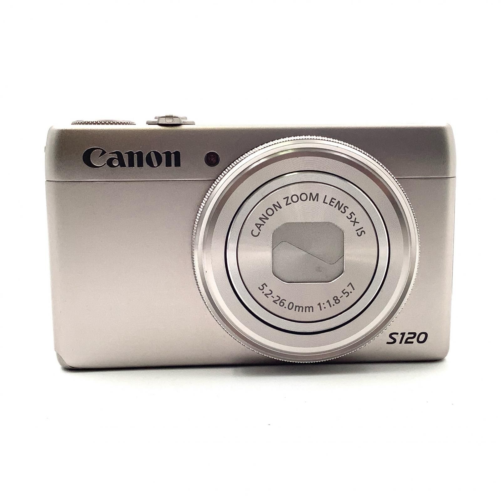 Canon コンパクトデジタルカメラ PowerShot S120 [シルバー] 美品 動作 