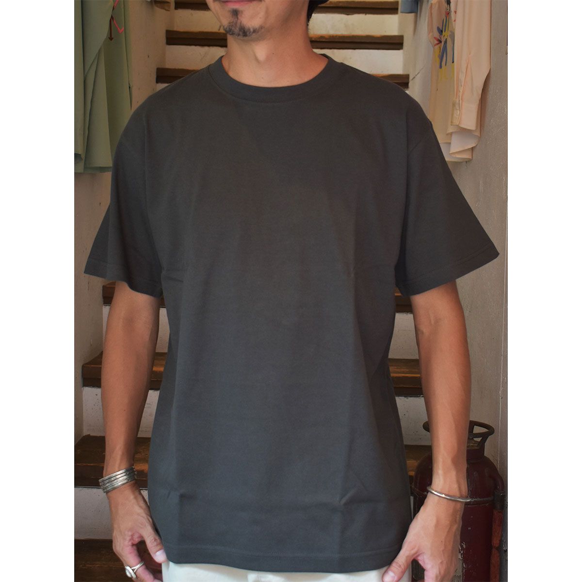 WAREHOUSE インディアンTシャツ　新品　スミクロ　XL 新品】 Indian インディアン VINTAGE TEE RED BLOODED メンズ